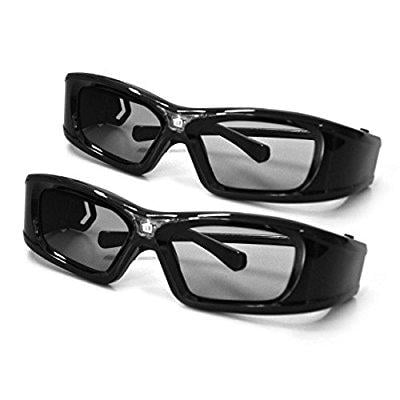 3D Glasses APEMAN DLP Series Glasses Rechargeable Hi-Brightness//Hi-Contrast Compatible with All DLP 3D Projectors